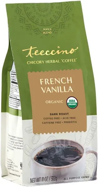 Teeccino Vanilla Nut Chicory Coffee Alternative