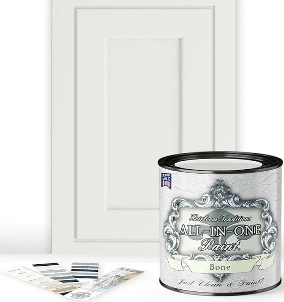 Heirloom Traditions Paint All-in-ONE Paint Plus our top 30 color selector card. Durable cabinet and furniture