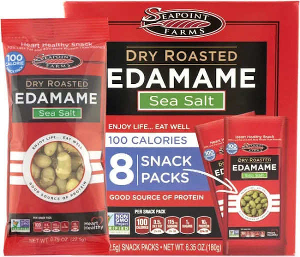 Seapoint Farms Dry Roasted Edamame Sea Salt