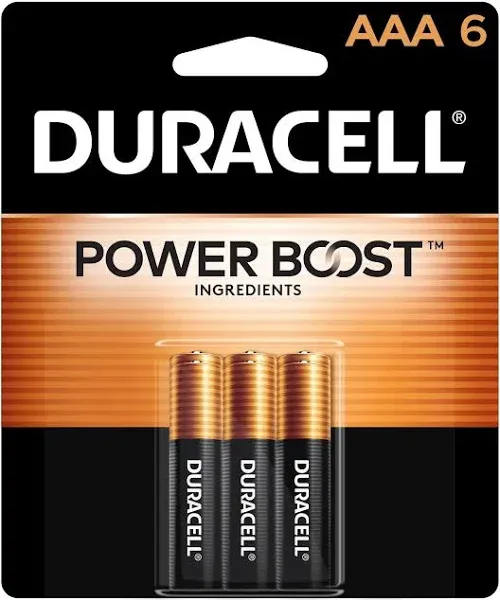 Duracell Coppertop Alkaline AAA Batteries