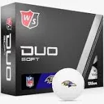 Wilson Football Staff Duo Soft NFL Golf Balls