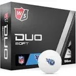 Wilson Football Staff Duo Soft NFL Golf Balls