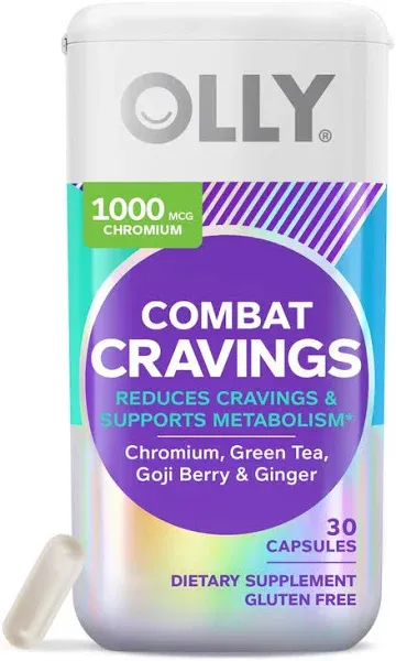 Olly Combat Cravings 30 Capsules