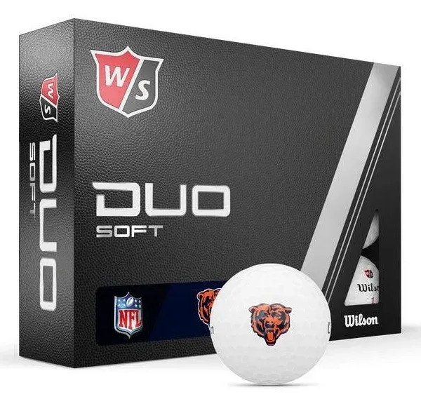 Wilson Staff Duo Soft NFL Golf Balls