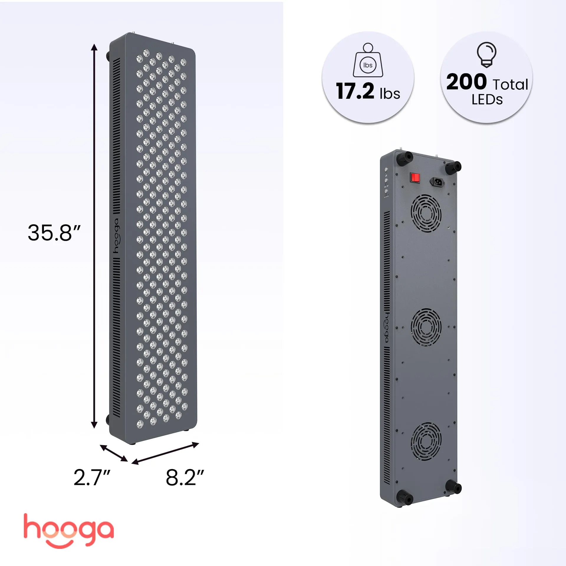 Hooga HG1000 Red Light Therapy Device