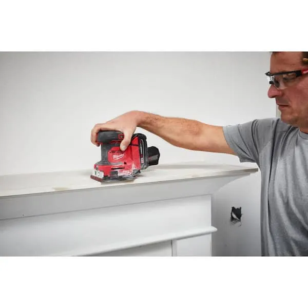 Milwaukee 2649-20 M18 18V Lithium-Ion Cordless 1/4 in. Sheet Orbital Sander (Tool-Only)