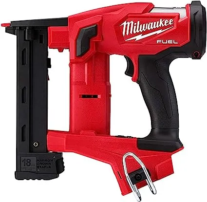 Milwaukee M18 FUEL 18 Ga. 18 Volt Brushless 1/4 in. Narrow Crown Stapler