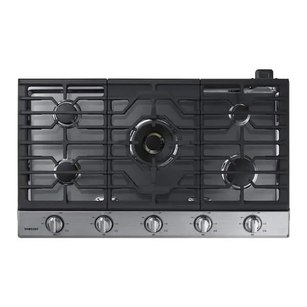 Samsung NA36N6555TS 36" Gas Cooktop - Stainless Steel