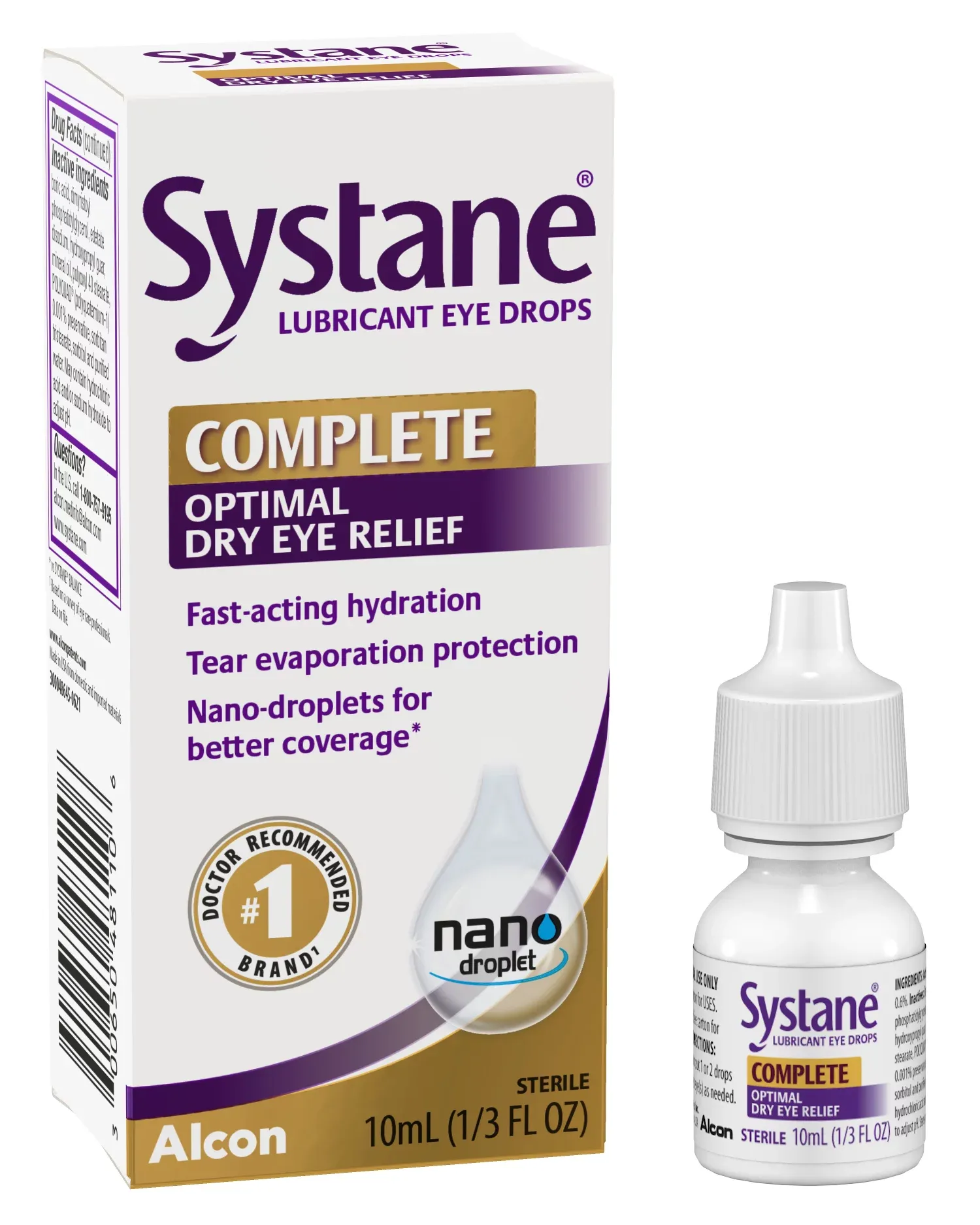 Systane Complete Eye Drops Eye Drops, 10 Ml