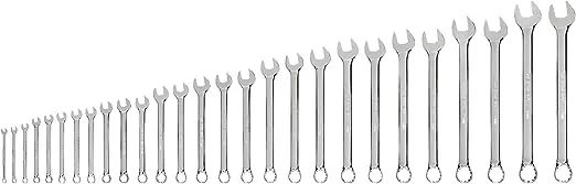 Tekton WCB90204 Combination Wrench Set, 27-Piece (6-32 mm)