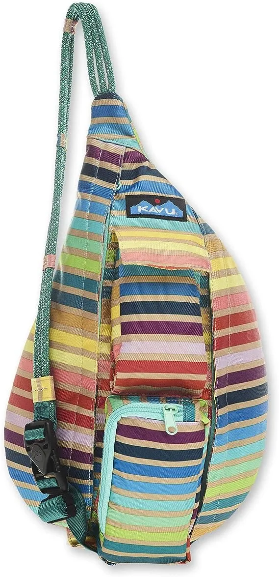 KAVU Mini Rope Sling Pack with Adjustable Rope Shoulder Strap