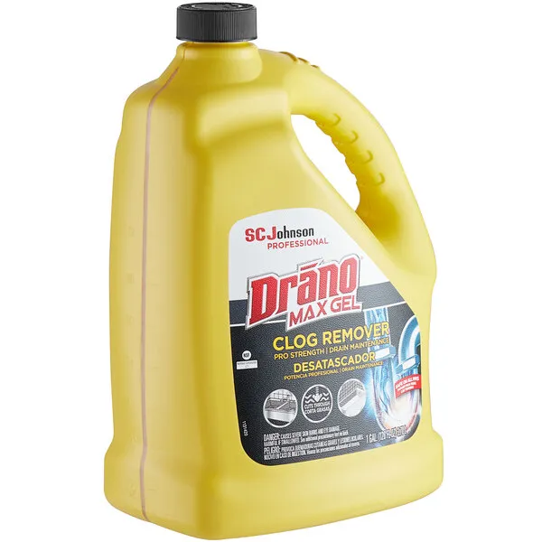 SC Johnson Drano® 696642 1 Gallon Max Gel Clog Remover