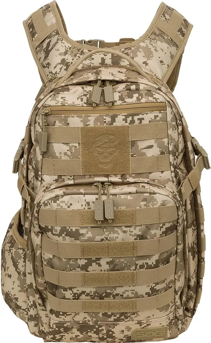 SOG Tactical Backpack, Camo, One Size