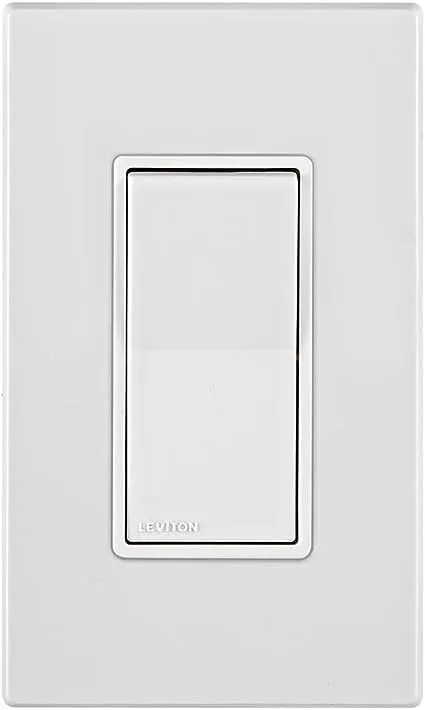 Leviton Decora Edge 15A Single Pole Rocker Switch