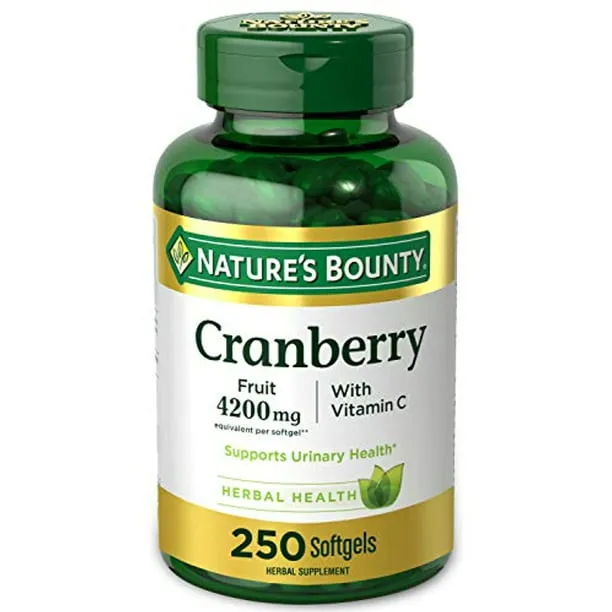 Nature's Bounty Triple Strength Cranberry with Vitamin C