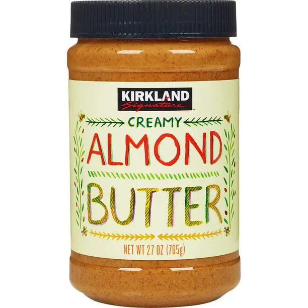 Kirkland Signature Creamy Almond Butter, 27 oz