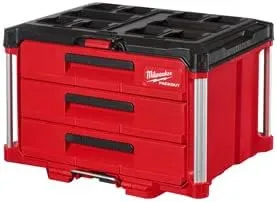 Milwaukee Milwauke PACKOUT 3-Drawer Tool Box