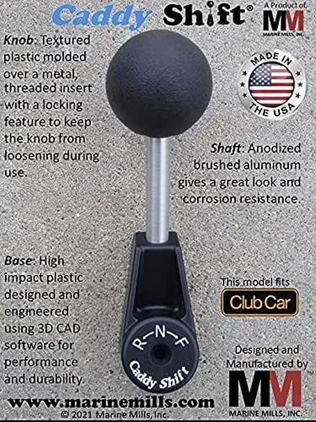 Caddy Shift CLUB CAR Golf Cart Shifter/ Golf Cart Shift Lever