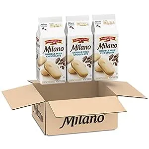 Pepperidge Farm Milano Cookies, Double Milk Chocolate, 7.5 Ounce (Pack of 3)Pepperidge Farm Milano Cookies, Double Milk Chocol…