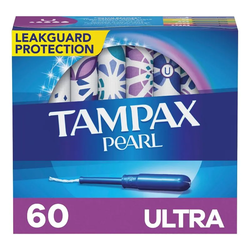 Tampax Pearl, Size R/S, 32 CT