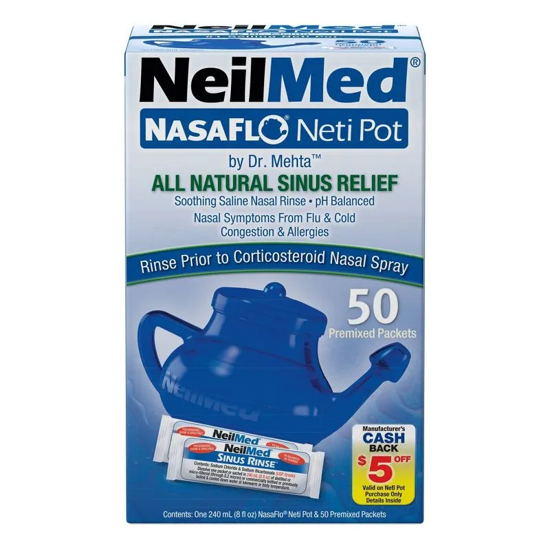 NeilMed NasaFlo Neti Pot