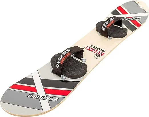 Sportsstuff Snow Ryder Pro Hardwood Snowboard - 130cm