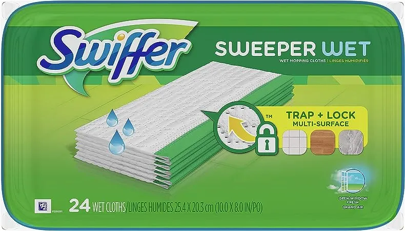 Swiffer Sweeper Fresh Scent Floor Cleaner Refill Pads 24 pk