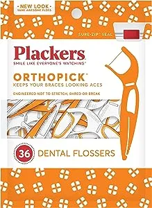 Plackers Orthopick 牙線 36 入(3 入裝)