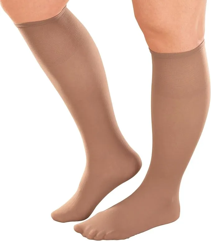 EasyComforts Women's Extra Wide Knee High Stockings