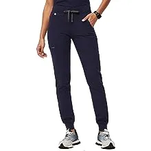 FIGS navy Medium high waist Zamora jogger scrub pants