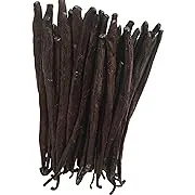 26 Organic Madagascar Vanilla Beans Grade A. Certified USDA Organic. Fresh by Fitnclean Vanilla for Extract, Cooking, Brewing, Baking. Bulk Bourbon