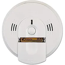 Kidde KN-COSM-BA Battery-Operated Combination Carbon Monoxide and Smoke Alarm with Talking Alarm , WHITE