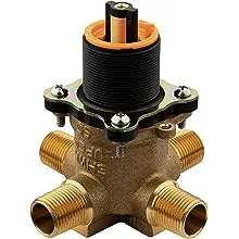 Pfister 0X8-310A Permabalance Single Control Tub & Shower Rough-In Valve, Brass