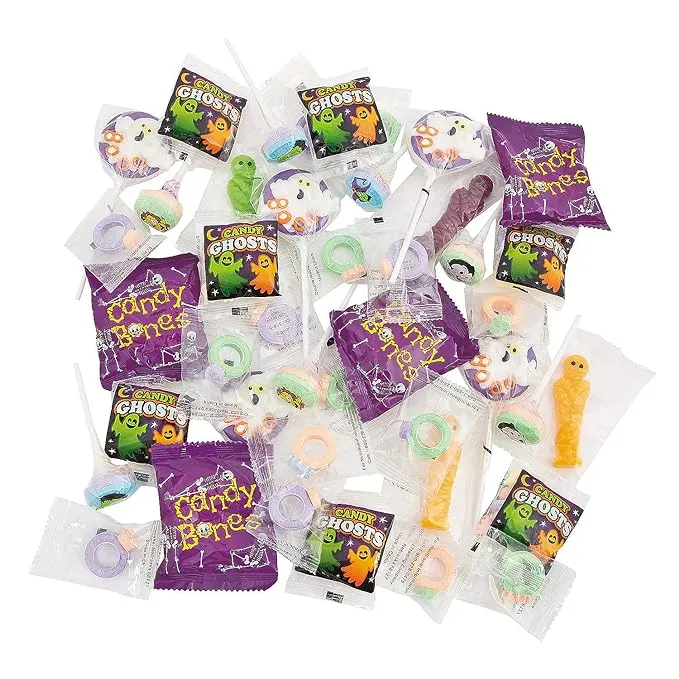 Bulk Halloween Candy Assortment - 170 pieces