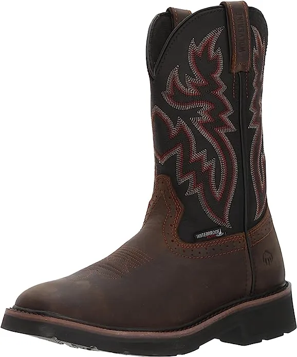 Wolverine Men's Rancher Waterproof Steel Toe Wellington