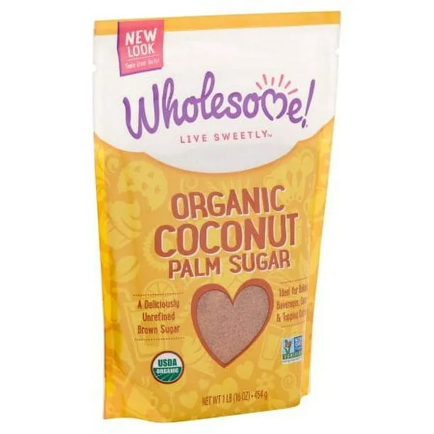 Wholesome Organic Coconut Palm Sugar - 16 oz