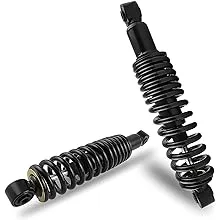 Yamaha Golf Cart Shock Absorber Rear Heavy Duty with Sprigns for Yamaha Gas and Electric G14, G16, G19, G20, G22 and G29 Drive Golf Cart Models OEM JN4-F2210-00-00, JN3-F2210-00（Black)