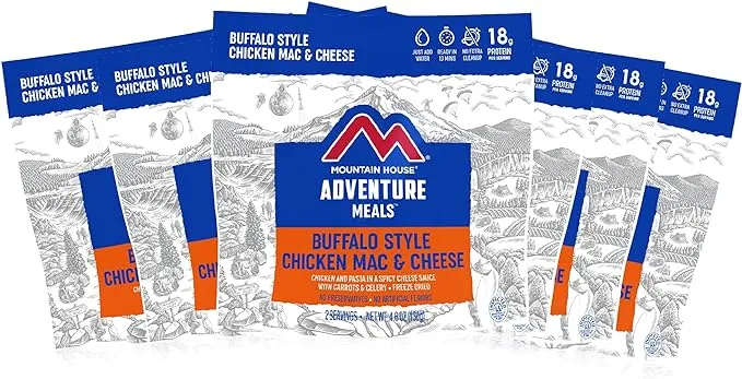 Mountain House Buffalo-Style Chicken Mac & Cheese Pouch