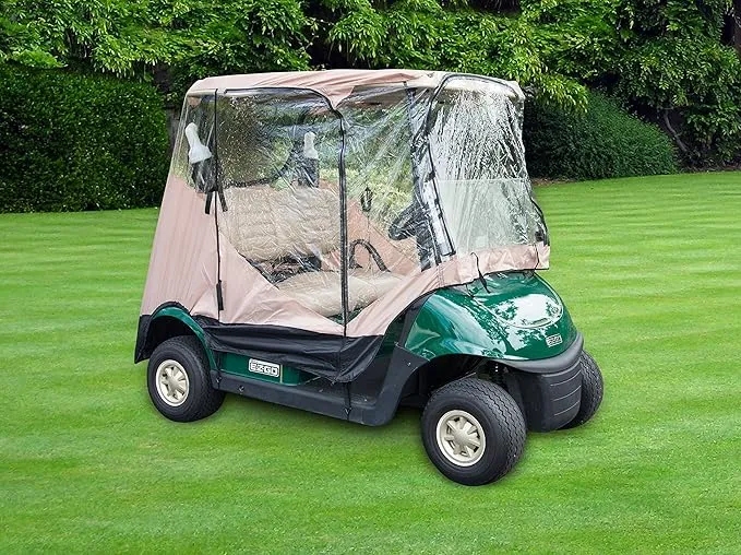 Golf Cart Cover Enclosure Protector for 2-Seater by Trademark Innovations