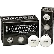 Nitro Ultimate Distance Pink Golf Balls One Dozen 12 NEW