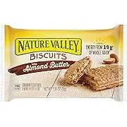 Nature Valley Biscuits, Almond Butter, 1.35 oz Pouch, 16/Box