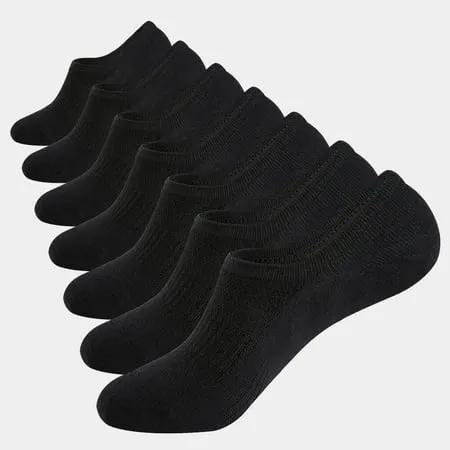 Wander No Show Socks Mens 7 Pairs Cotton Thin Non Slip Low Cut Mens Invisible Casual Socks