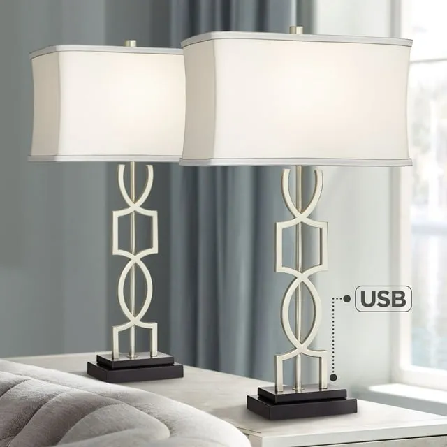 360 Lighting Evan Modern Table Lamps