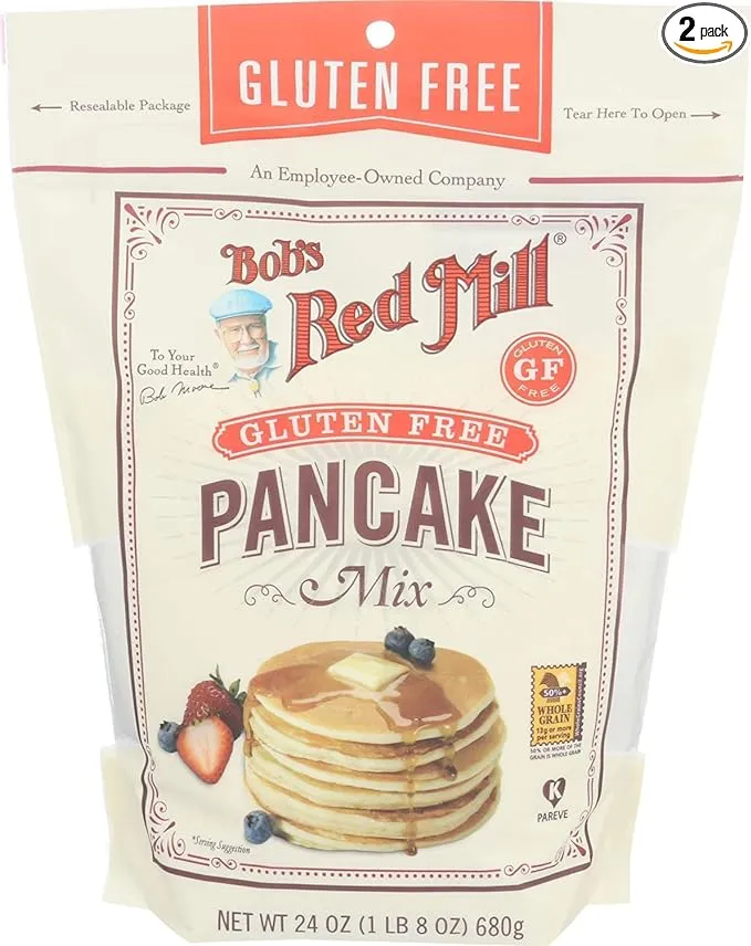 Bob's Red Mill Gluten Free Pancake Mix - 22 oz - 2 pk