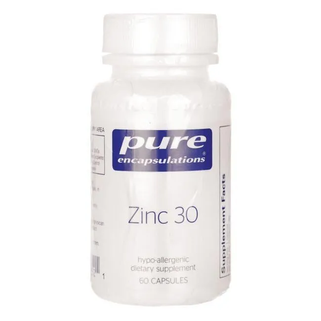 Pure Encapsulations Zinc 30