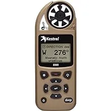 Kestrel 5500 Pocket Weather Meter W/LINK Vane Mount - Desert Tan