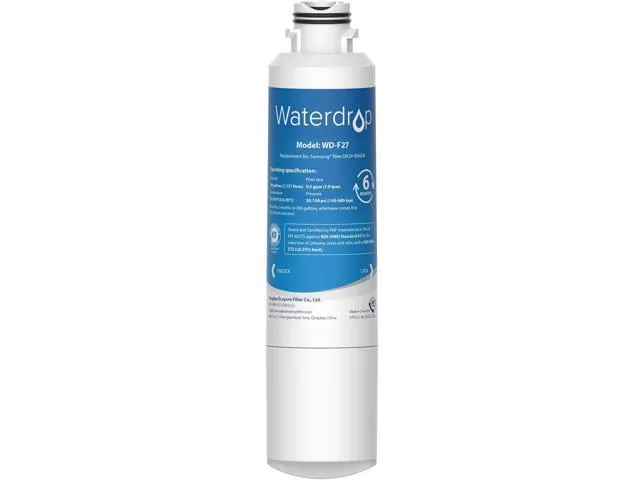 Waterdrop DA29-00020B Replacement for Samsung DA29-00020A, HAF-CIN/EXP, 46-9101 Refrigerator Water Filter, Package may vary