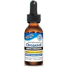 NORTH AMERICAN HERB & SPICE Super Strength Oreganol P73-1 fl. oz. - Immune Support - Wild Mediterranean Oregano Oil - Non-GMO, Certified Organic - 432 Total Servings