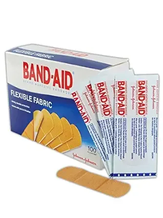 Band-Aid Brand Flexible Fabric Adhesive Bandages - 100 count