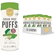 Serenity Kids Grain Free Puffs Broccoli & Spinach 6 Packs